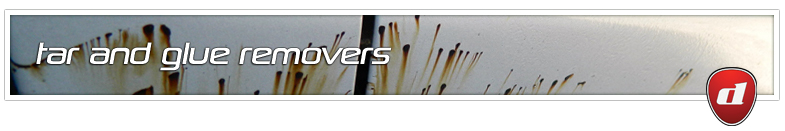 Tar and Glue Removers - dooka detailing - northampton